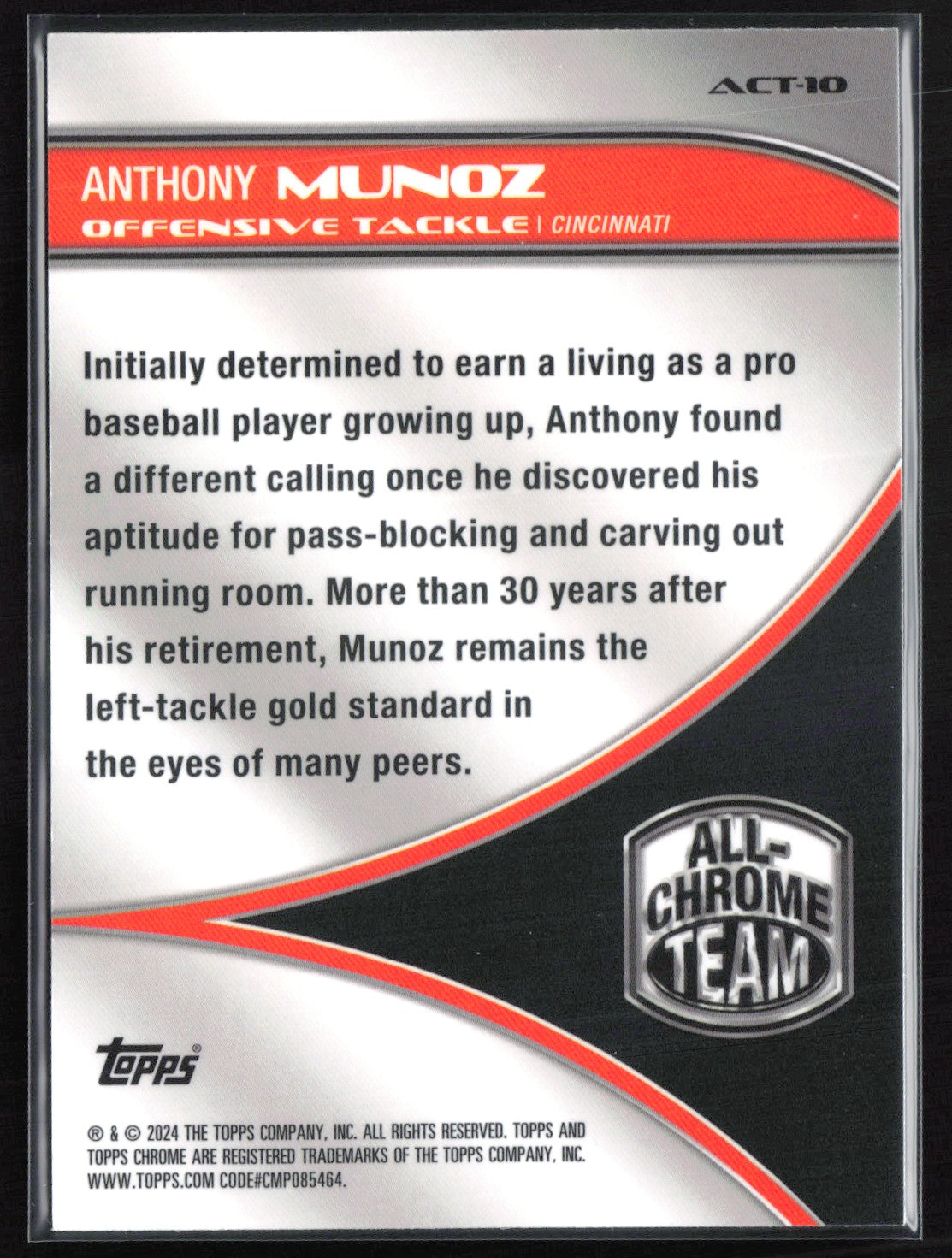Anthony Munoz X-Fractor
