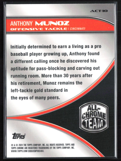Anthony Munoz X-Fractor