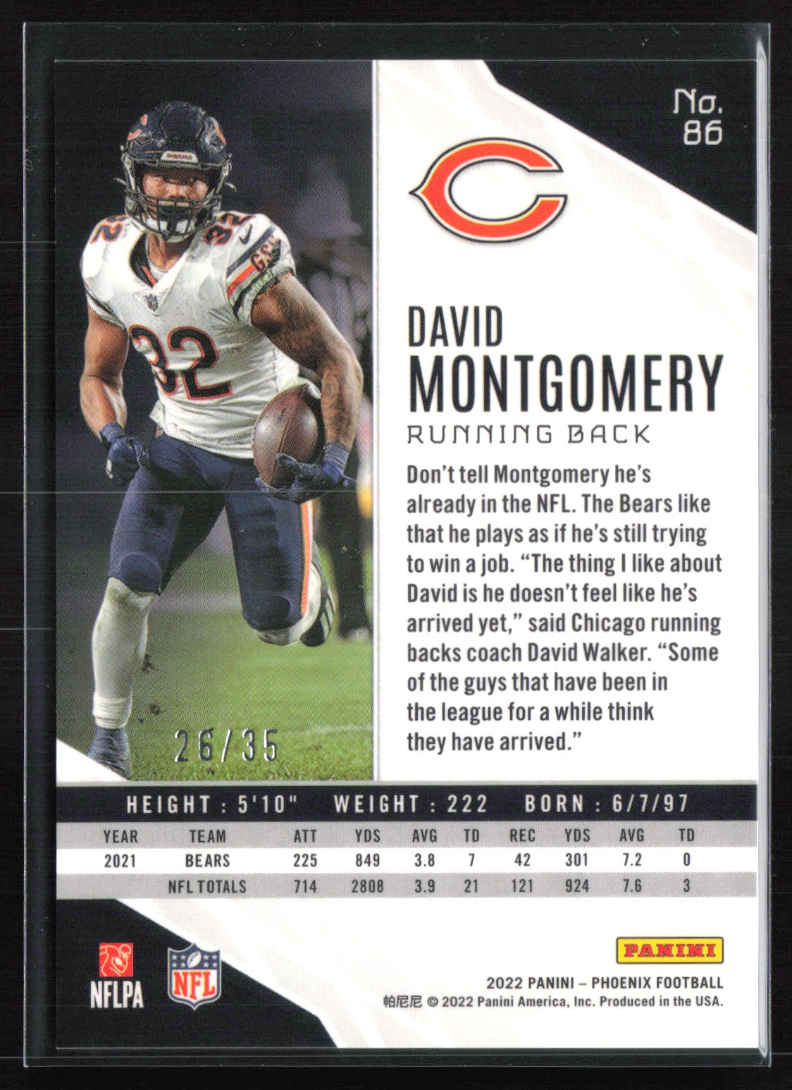 David Montgomery Blue /35