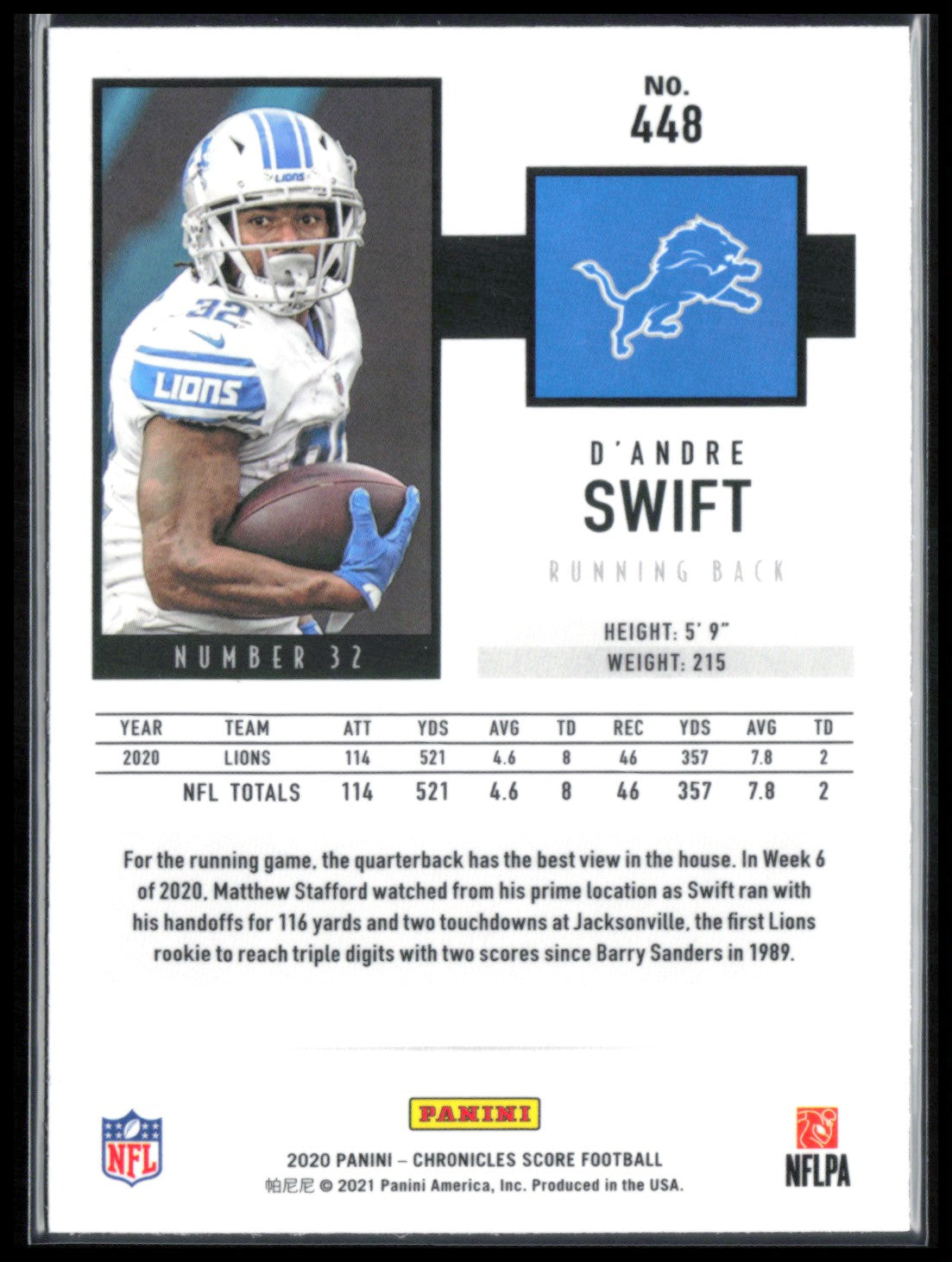 D'Andre Swift RC