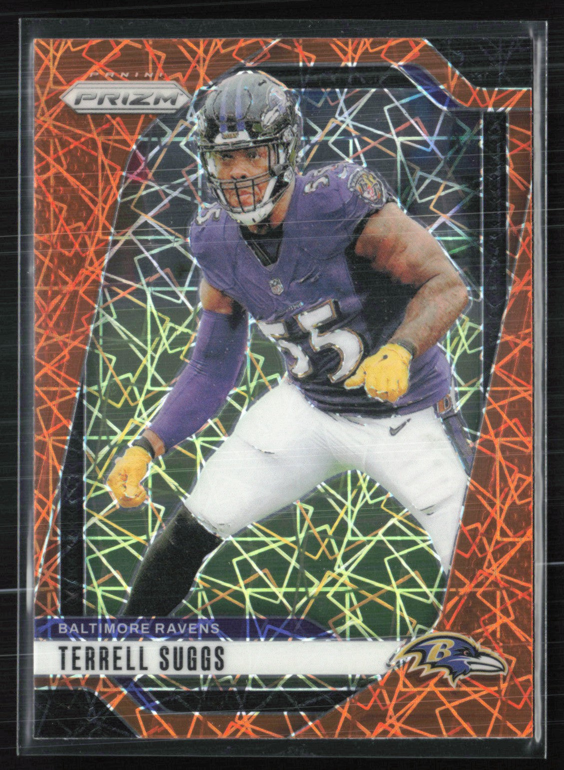 Terrell Suggs Orange Laser