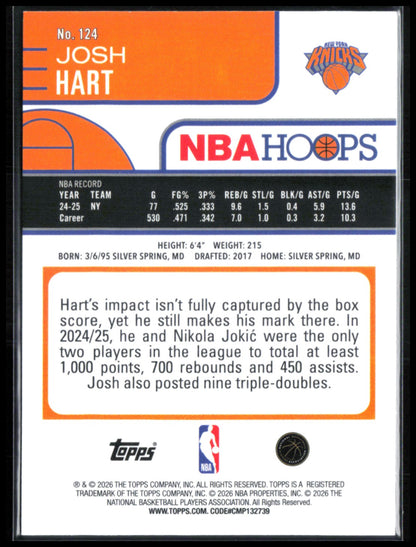 Josh Hart Stripe Parallel