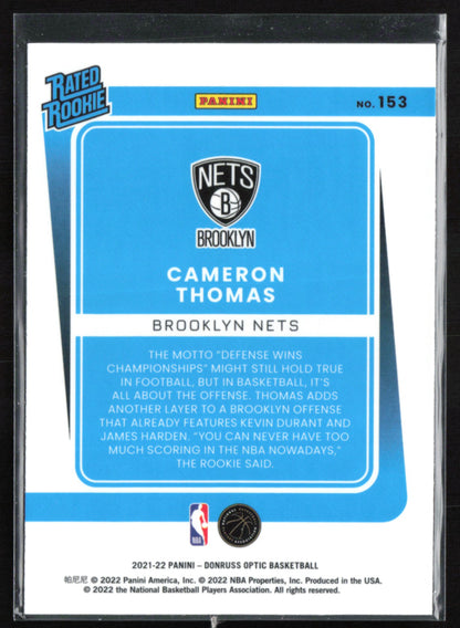 Cameron Thomas RC
