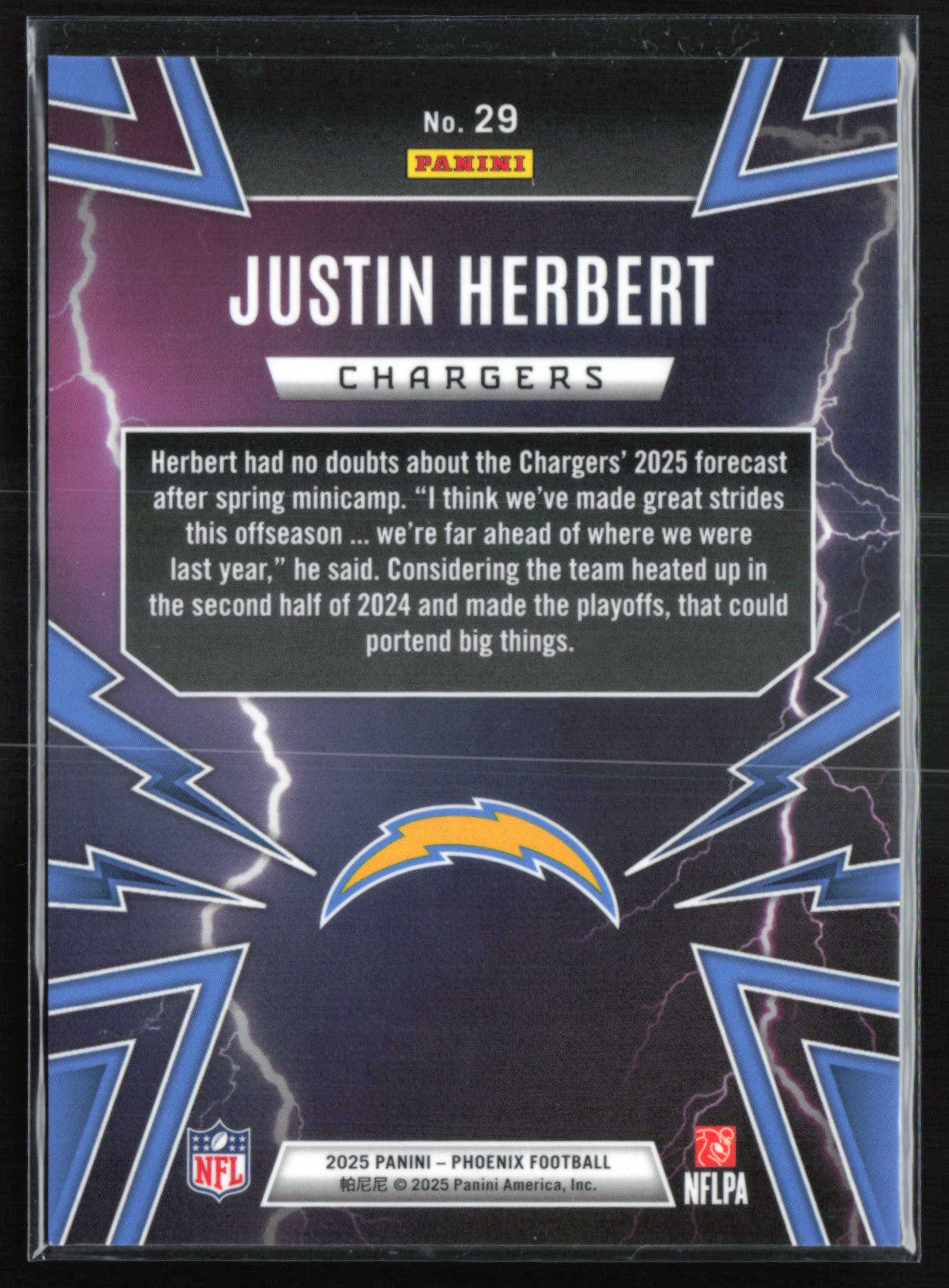 Justin Herbert Thunderbirds Holo