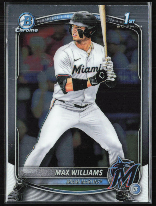 Max Williams 1st Bowman Chrome