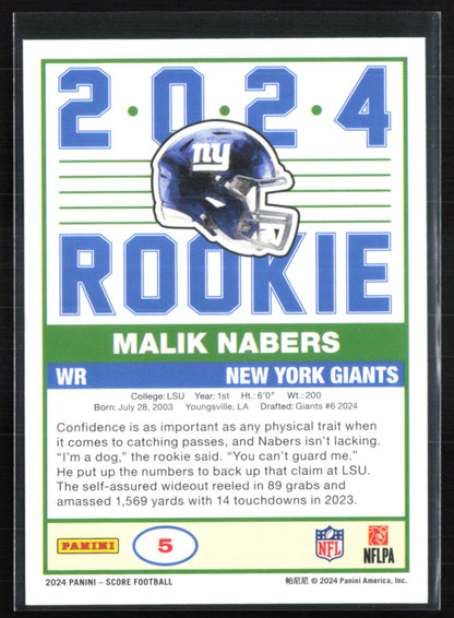 Malik Nabers RC