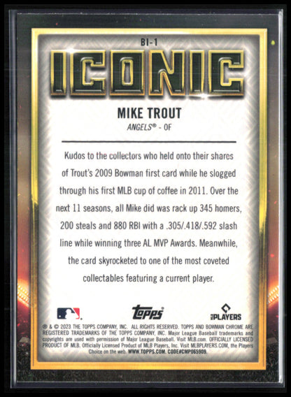 Mike Trout Iconic