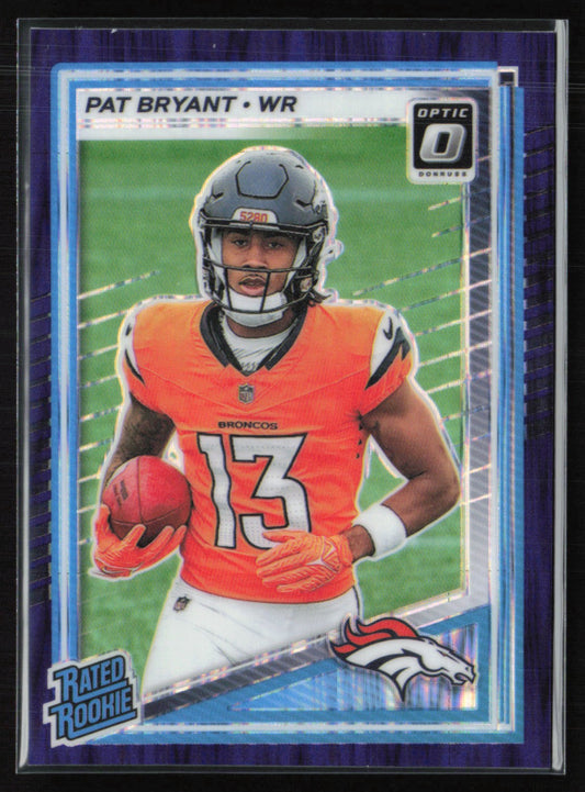Pat Bryant RC Purple Shock