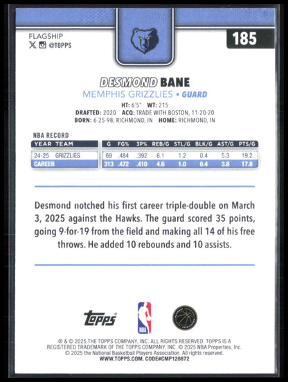 Desmond Bane Foil