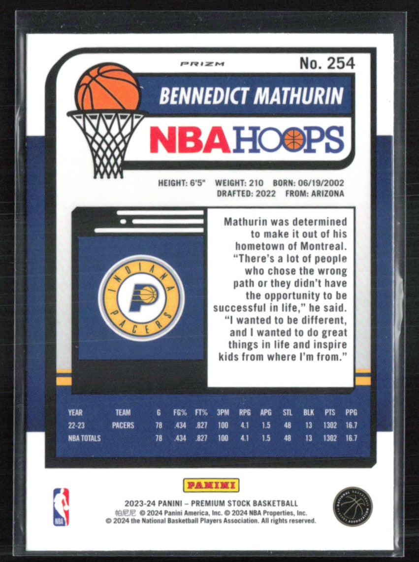 Bennedict Mathurin Scope