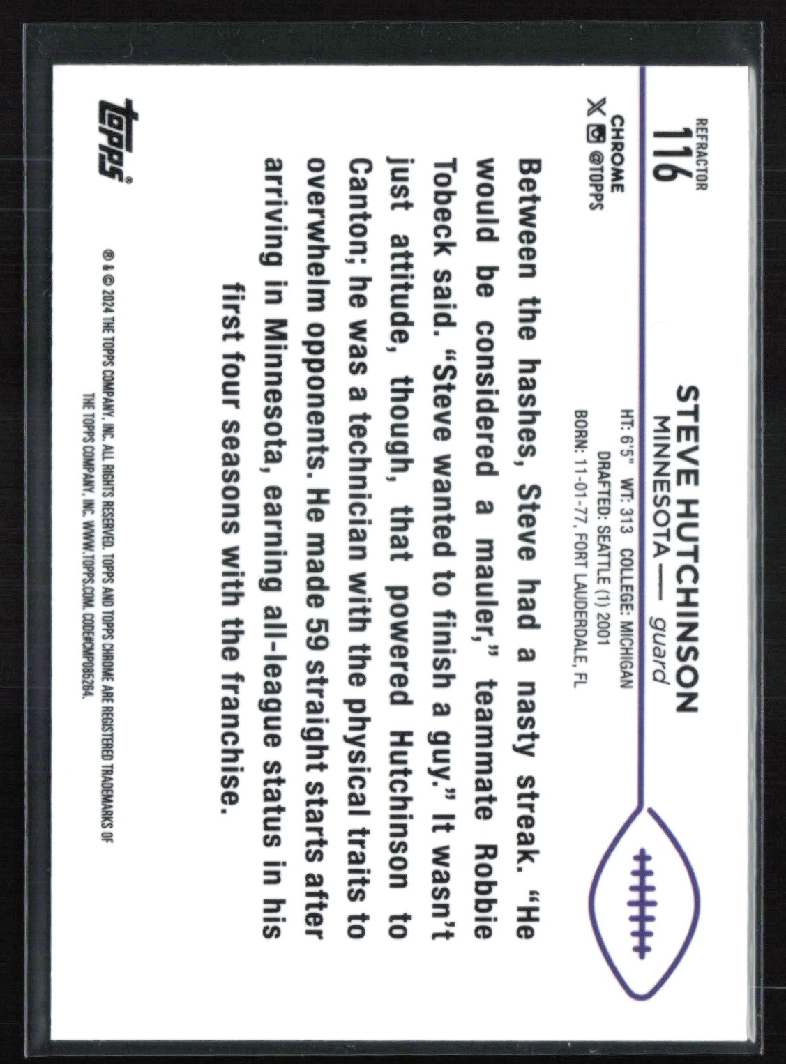 Steve Hutchinson Refractor