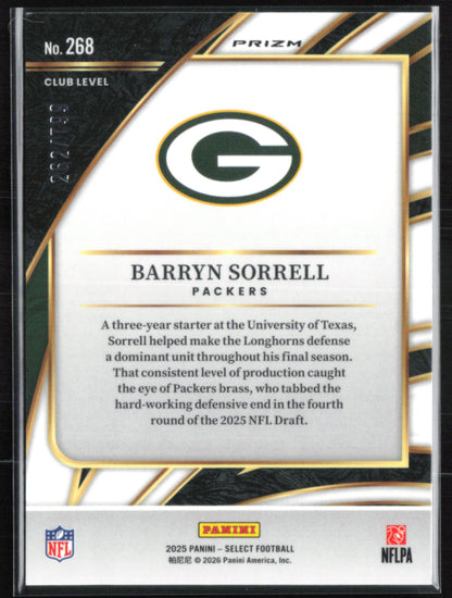 Barryn Sorrell  RC White Shock /799