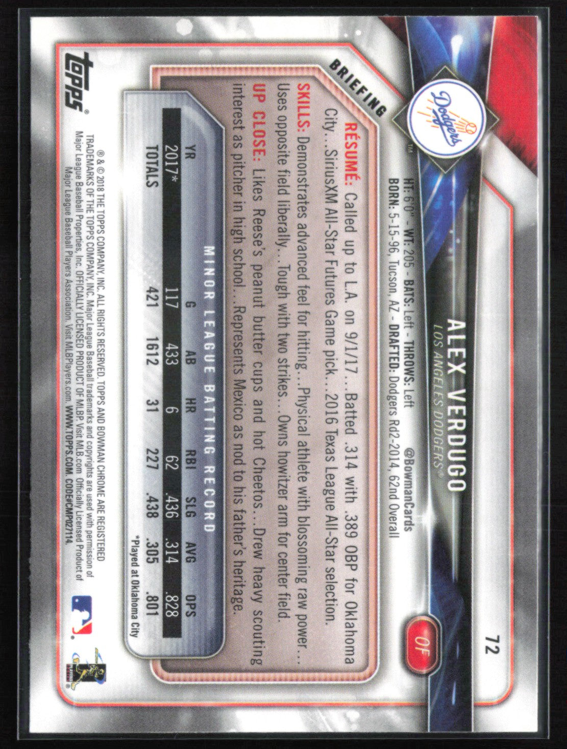 Alex Verdugo RC