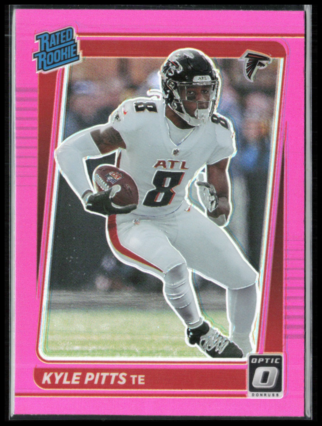 Kyle Pitts RC Pink Holo 2021 Donruss