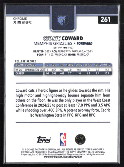 Cedric Coward RC