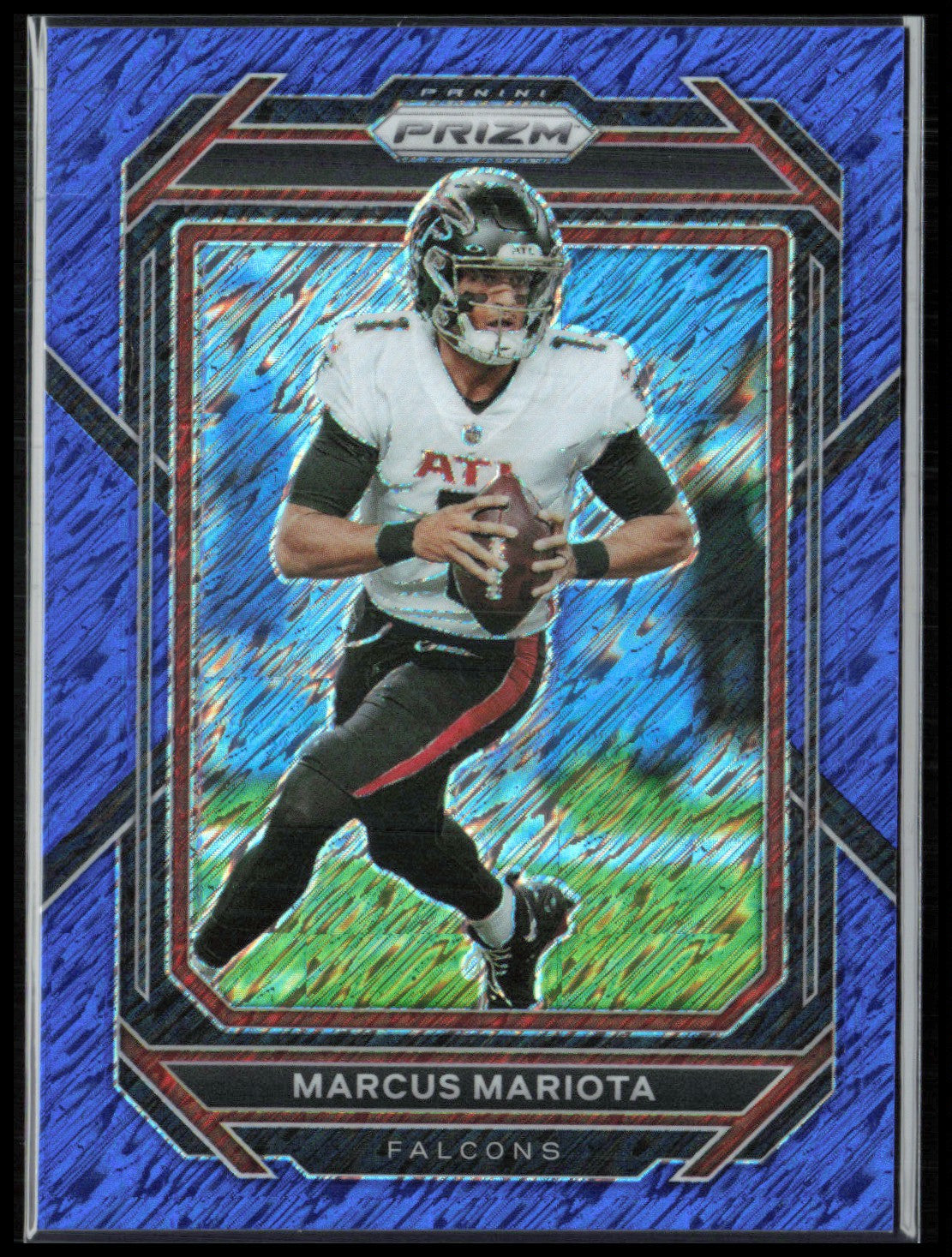 Marcus Mariota Blue Shimmer /25 2022 Prizm