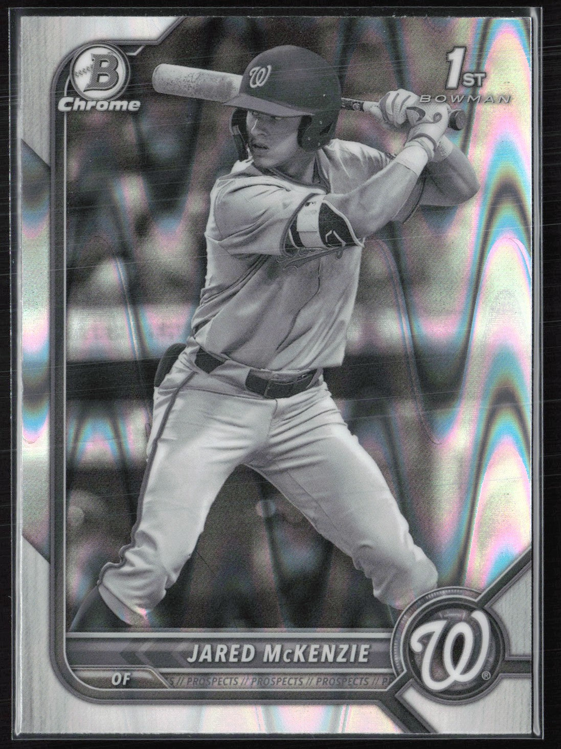 Jared McKenzie 1st Bowman B&W Raywave