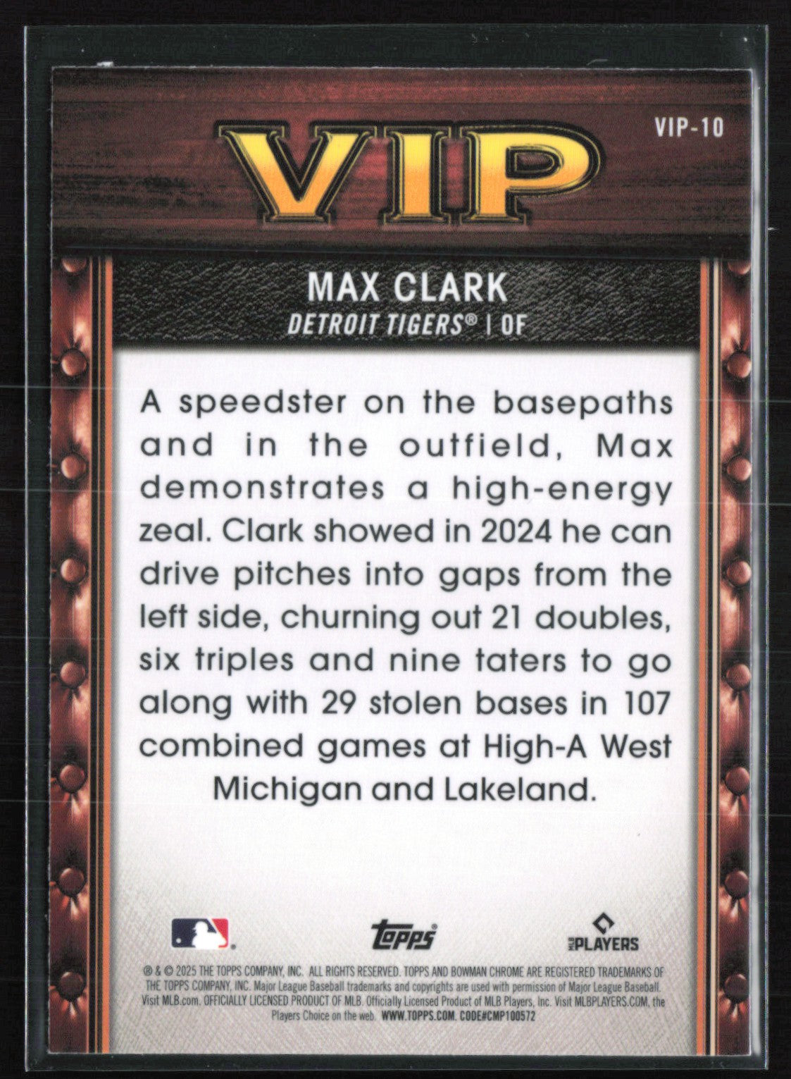 Max Clark VIP