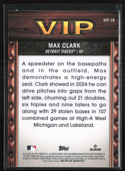 Max Clark VIP