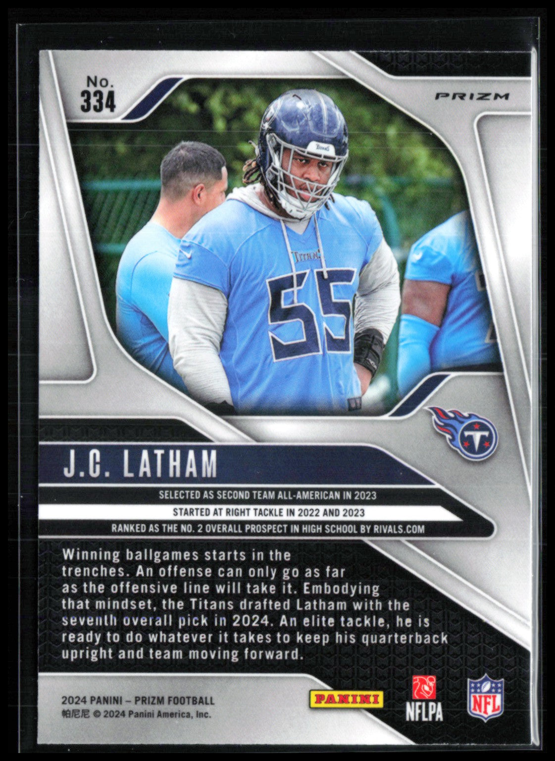 J.C. Latham RC Silver Prizm