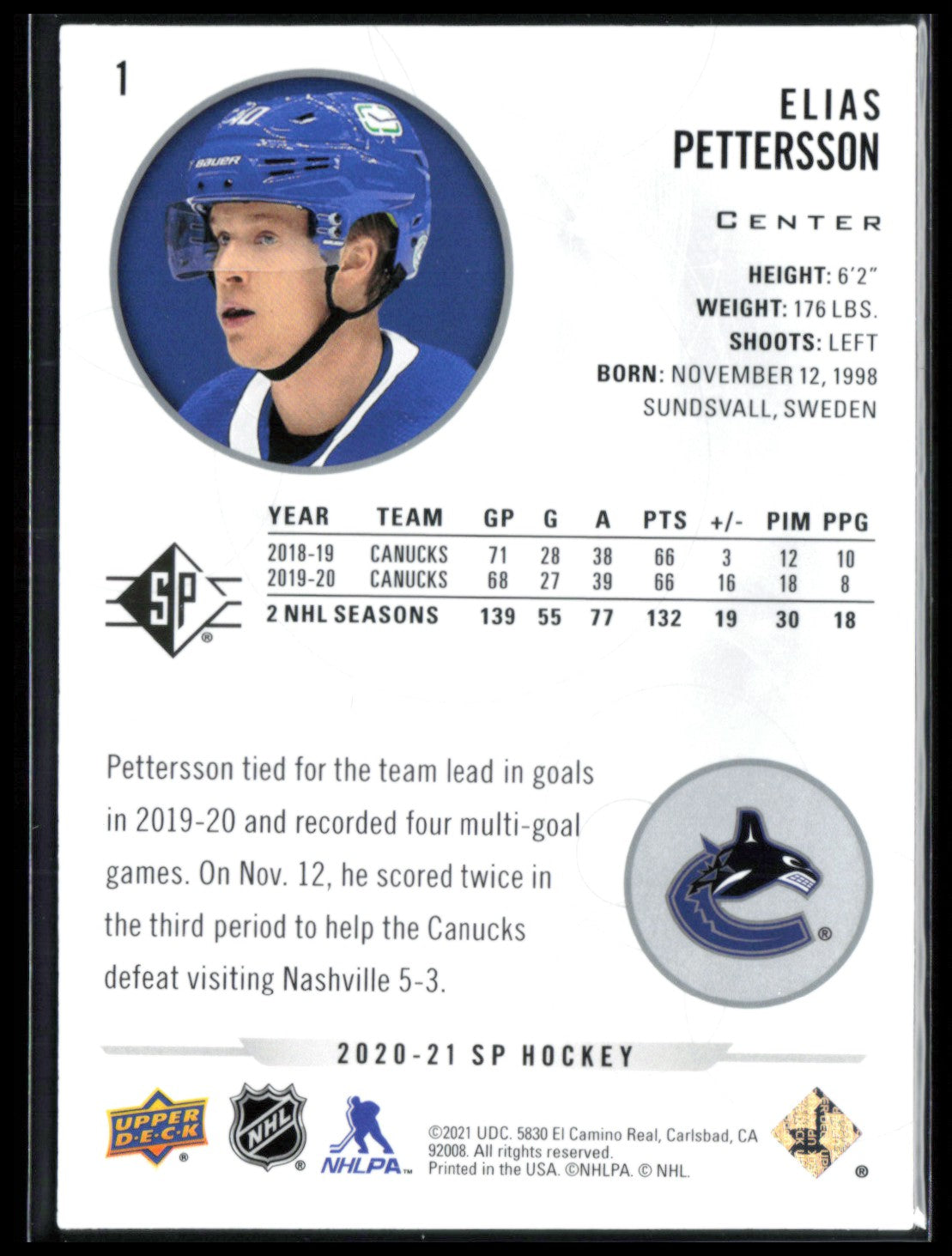 Elias Pettersson