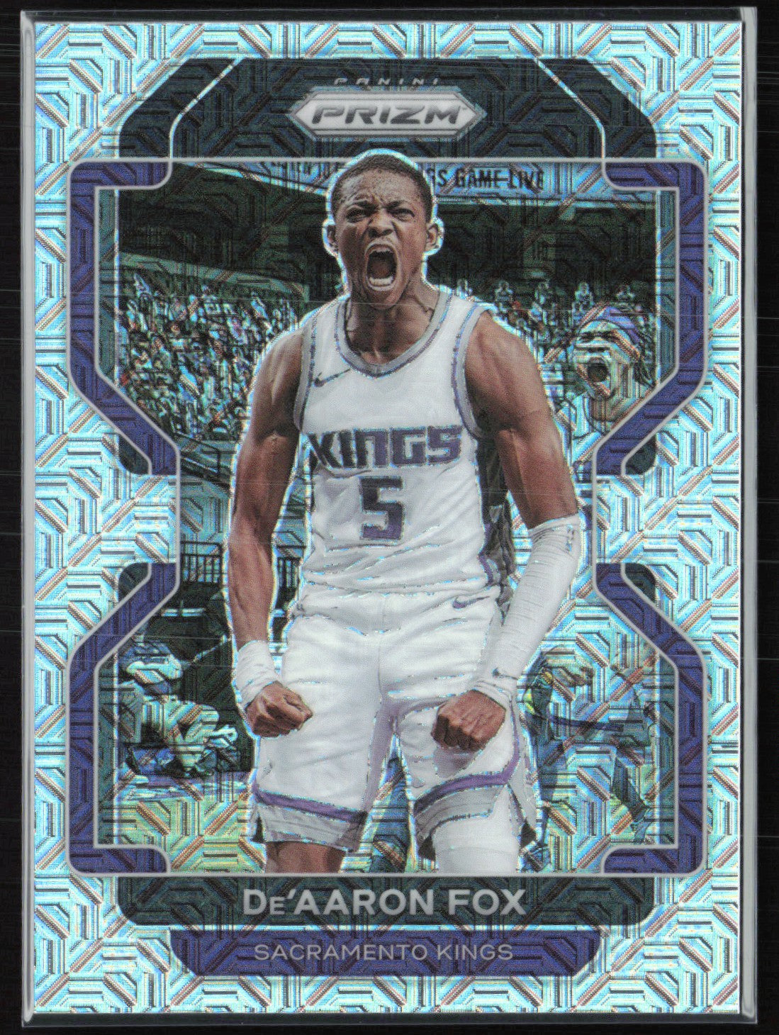De'Aaron Fox /25 Mojo 2021-22 Prizm