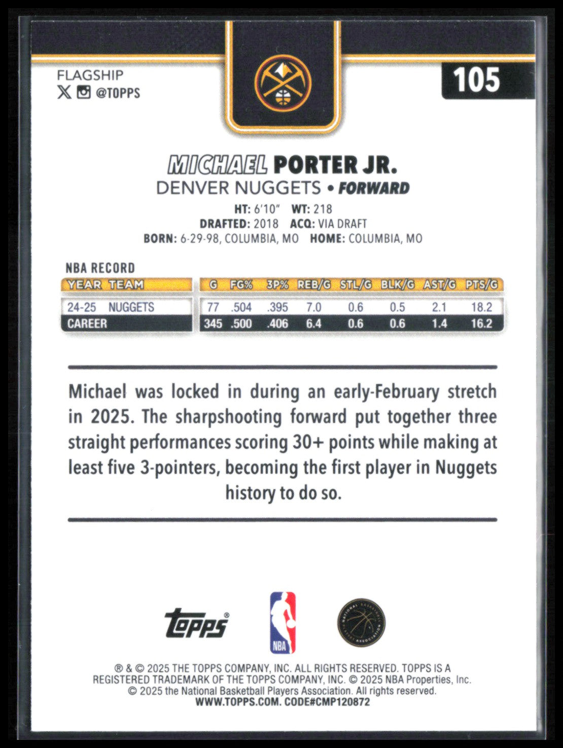 Michael Porter Jr. /2025