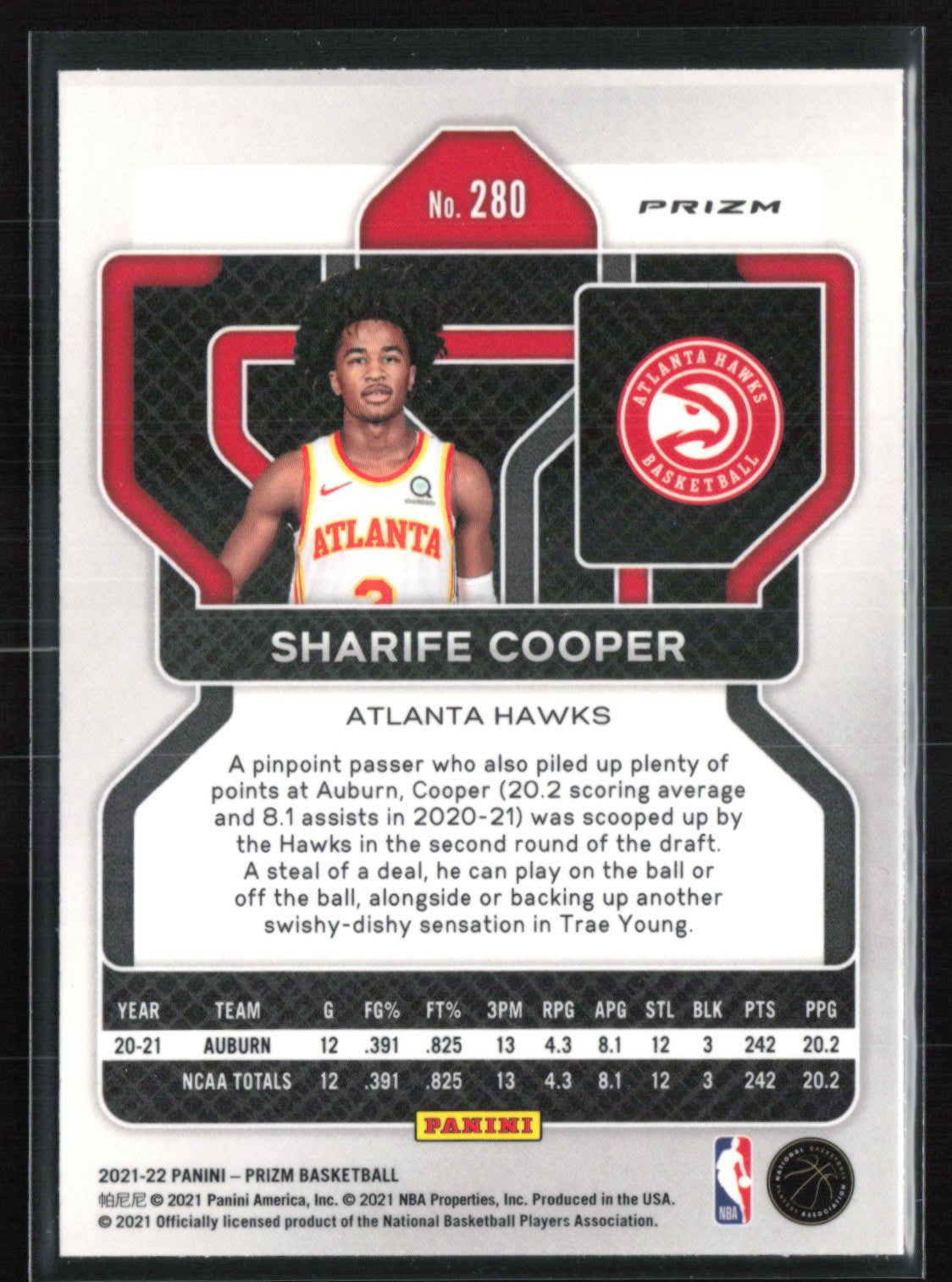 Sharife Cooper RC Cracked Ice