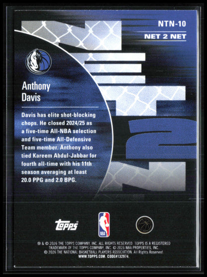 Anthony Davis Net 2 Net
