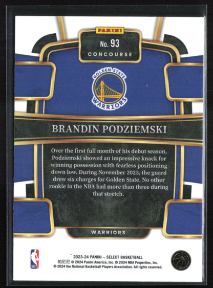 Brandin Podziemski RC