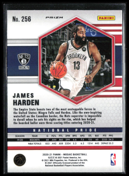 James Harden Red Mosaic