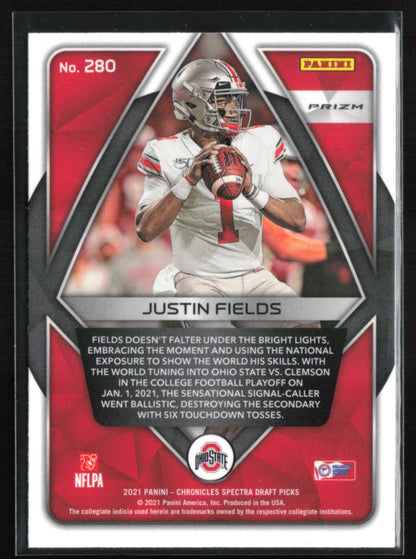 Justin Fields RC Silver