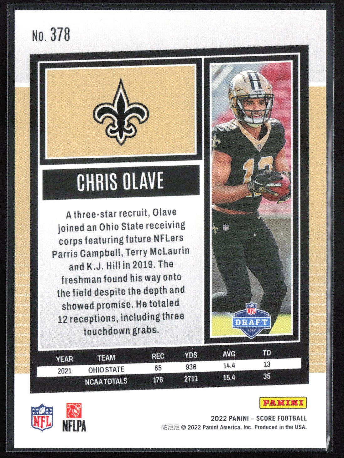 Chris Olave RC Purple Parallel