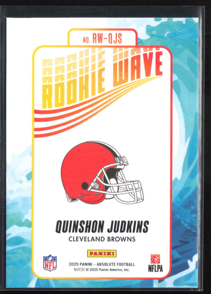 Quinshon Judkins RC Rookie Wave