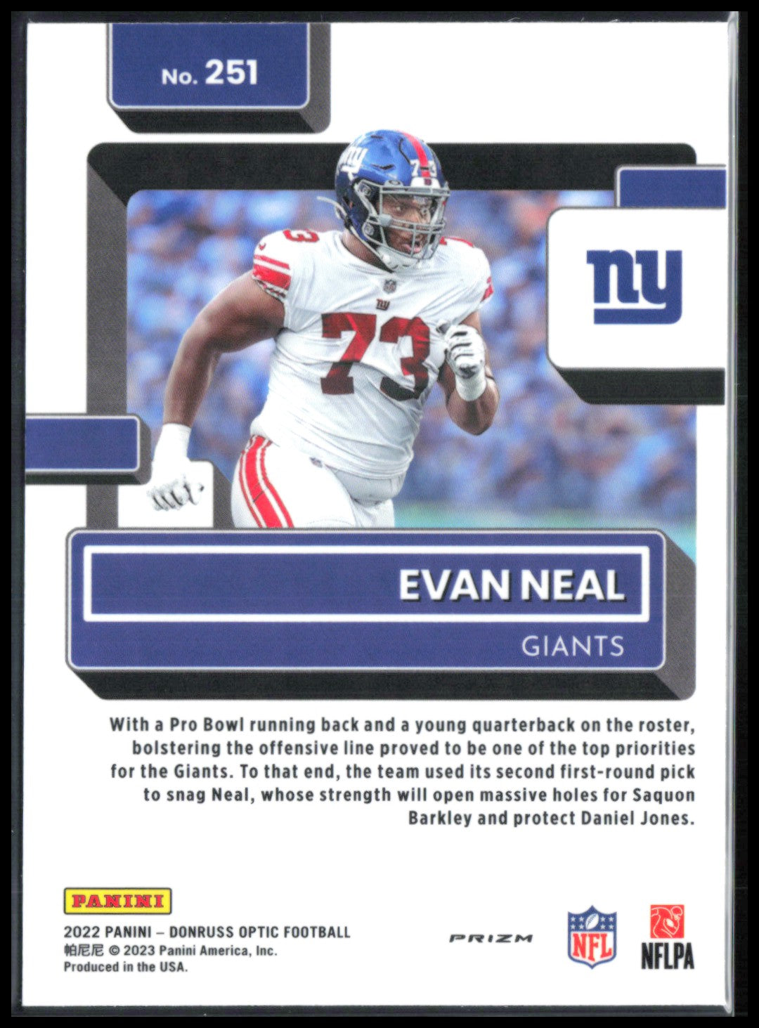 Evan Neal RC Purple Shock