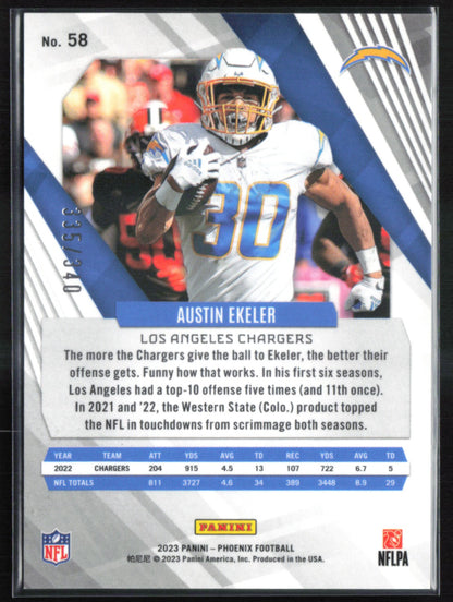Austin Ekeler Fire Burst /340
