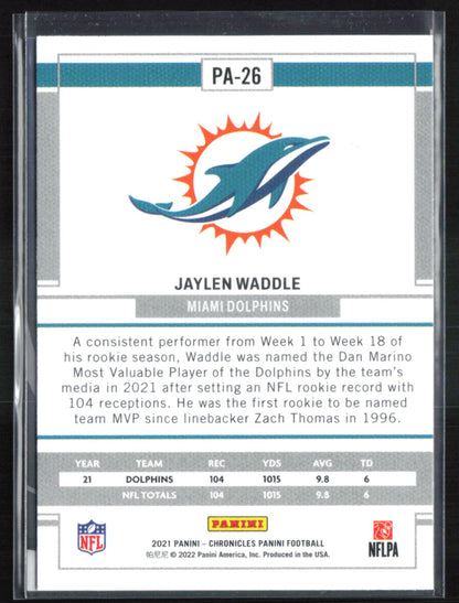 Jaylen Waddle RC Vortex