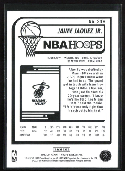 Jaime Jaquez Jr. RC