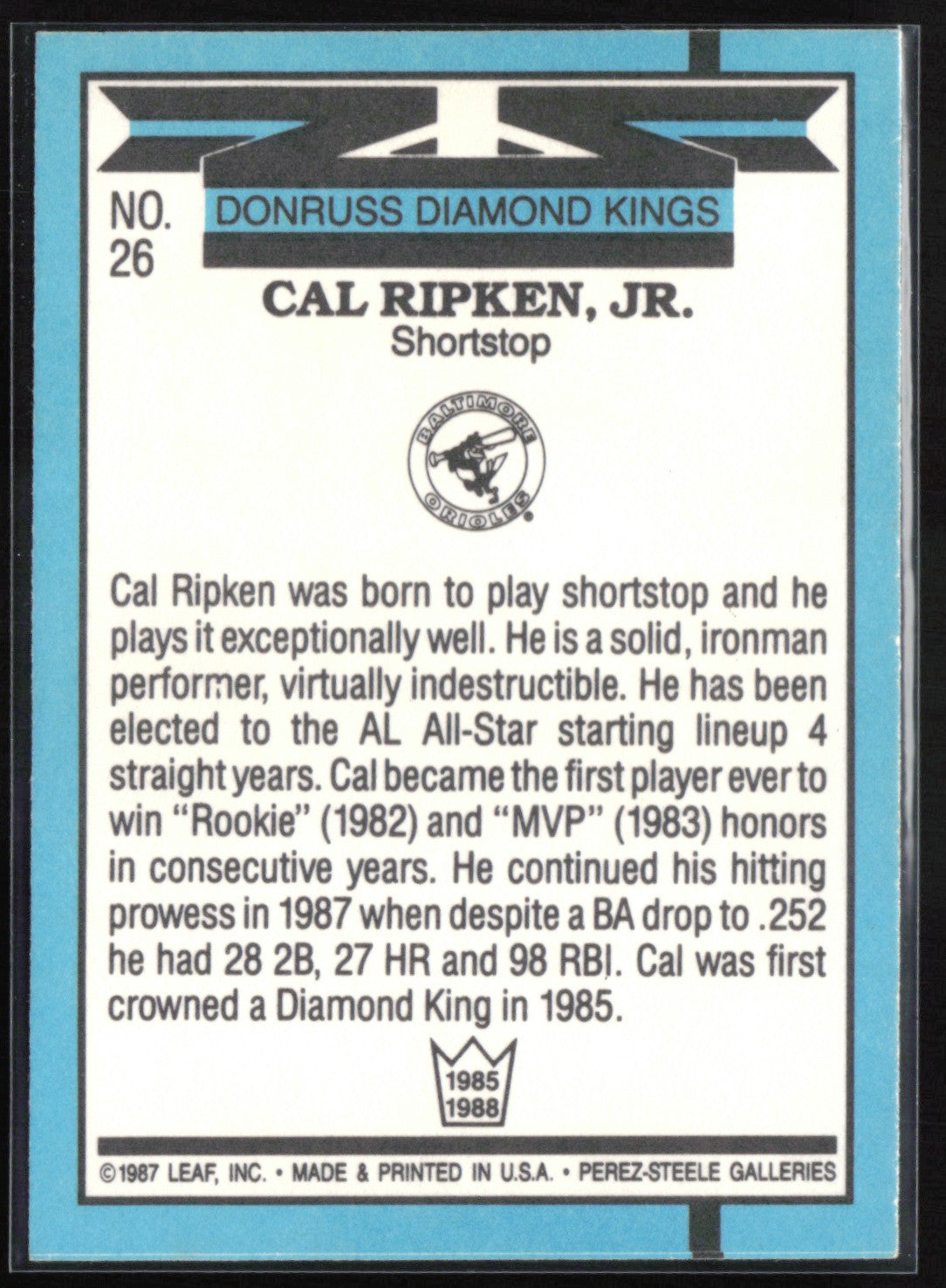 Cal Ripken Jr.