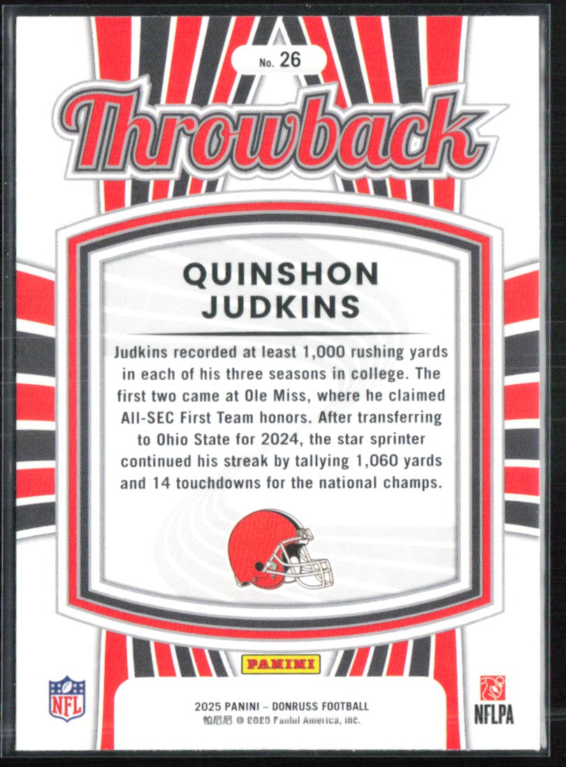 Quinshon Judkins RC