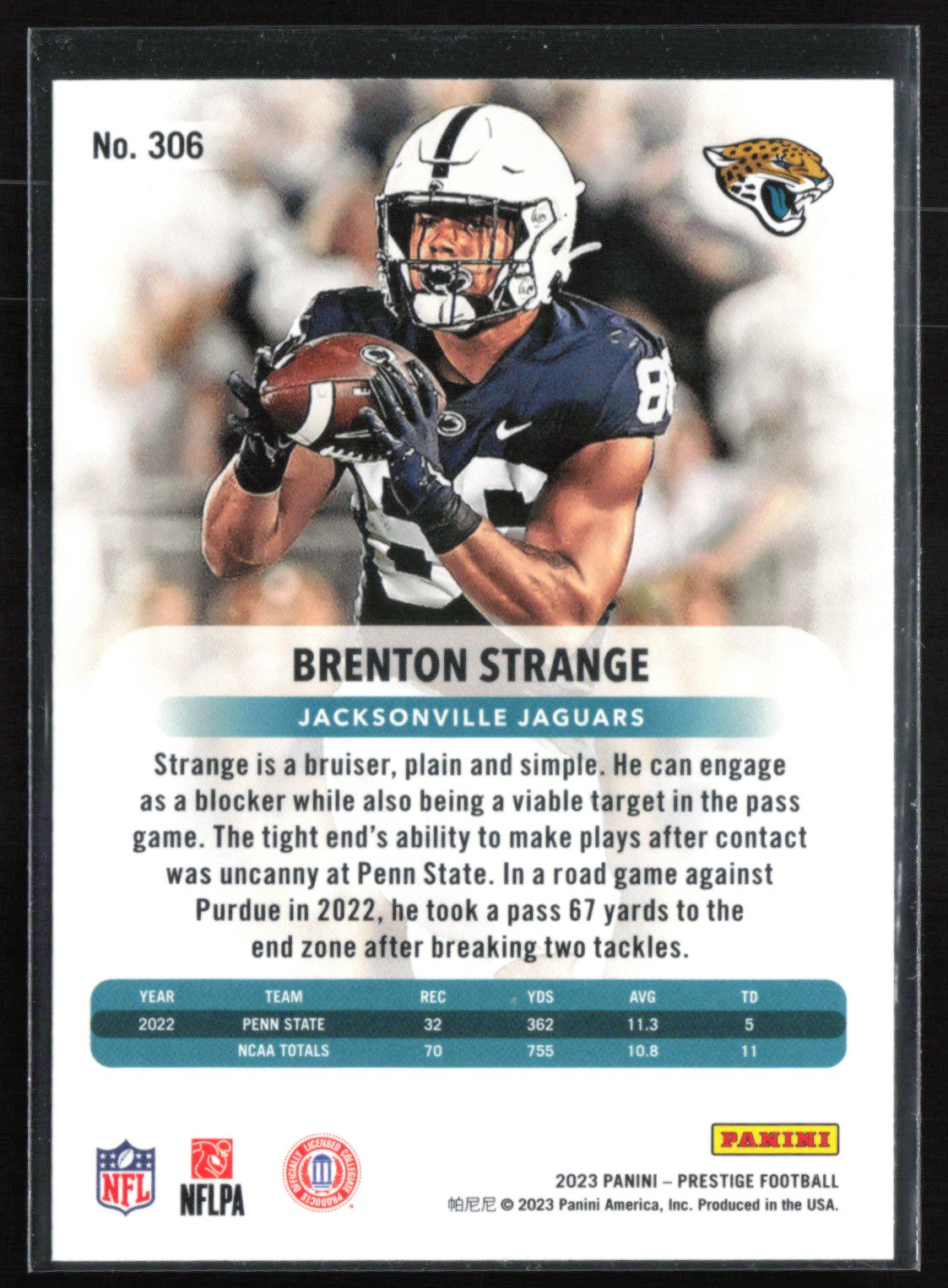 Brenton Strange RC Xtra Points