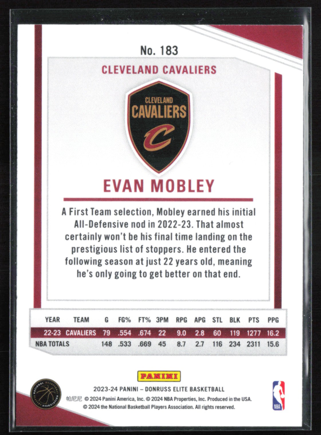 Evan Mobley Red
