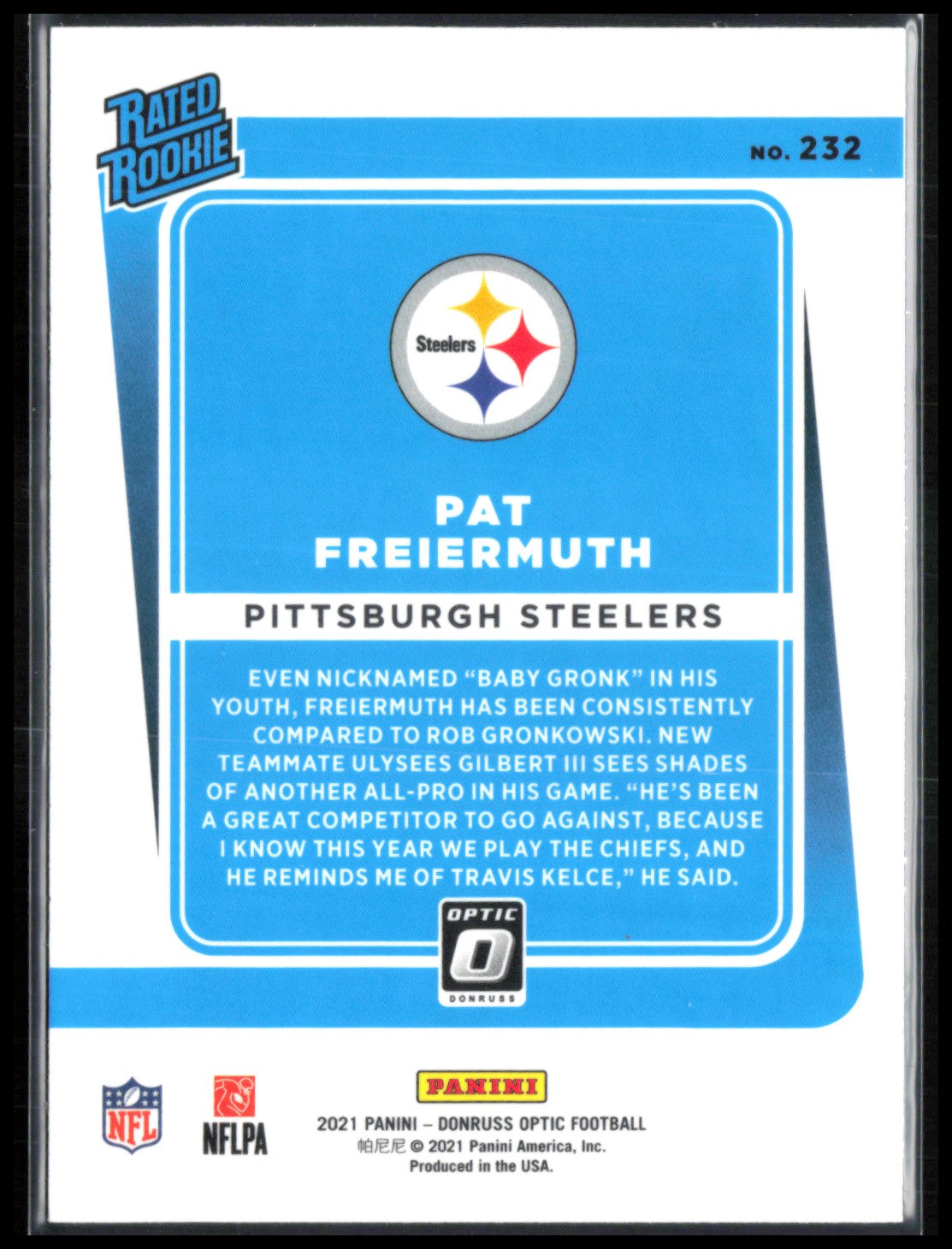 Pat Freiermuth RC