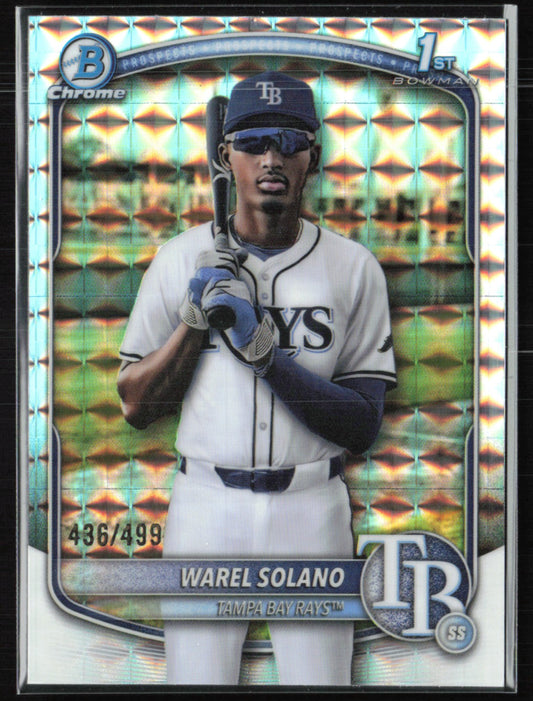Warel Solano 1st Bowman Geometric /499
