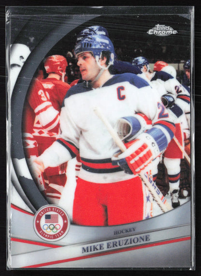 Mike Eruzione 2026 Topps Chrome Olympics
