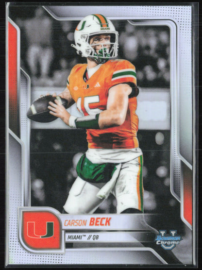 Carson Beck Refractor