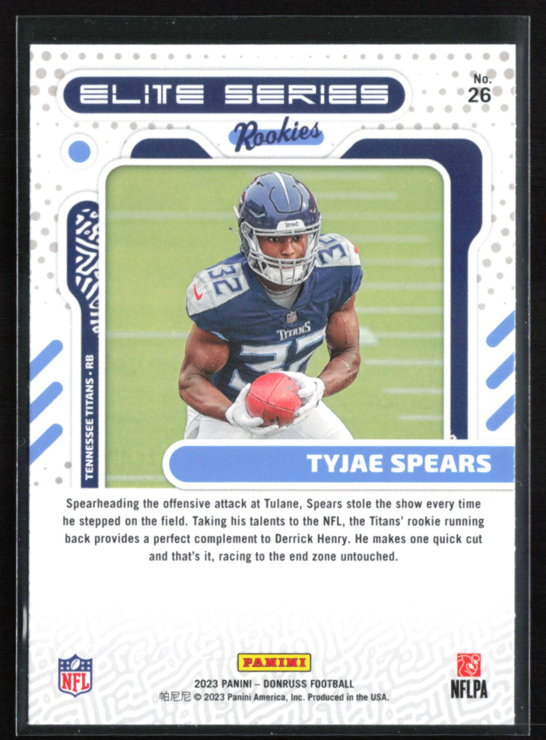 Tyjae Spears RC