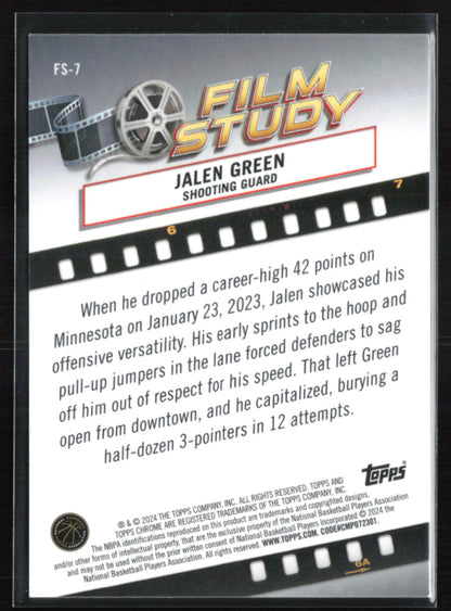Jalen Green Refractor