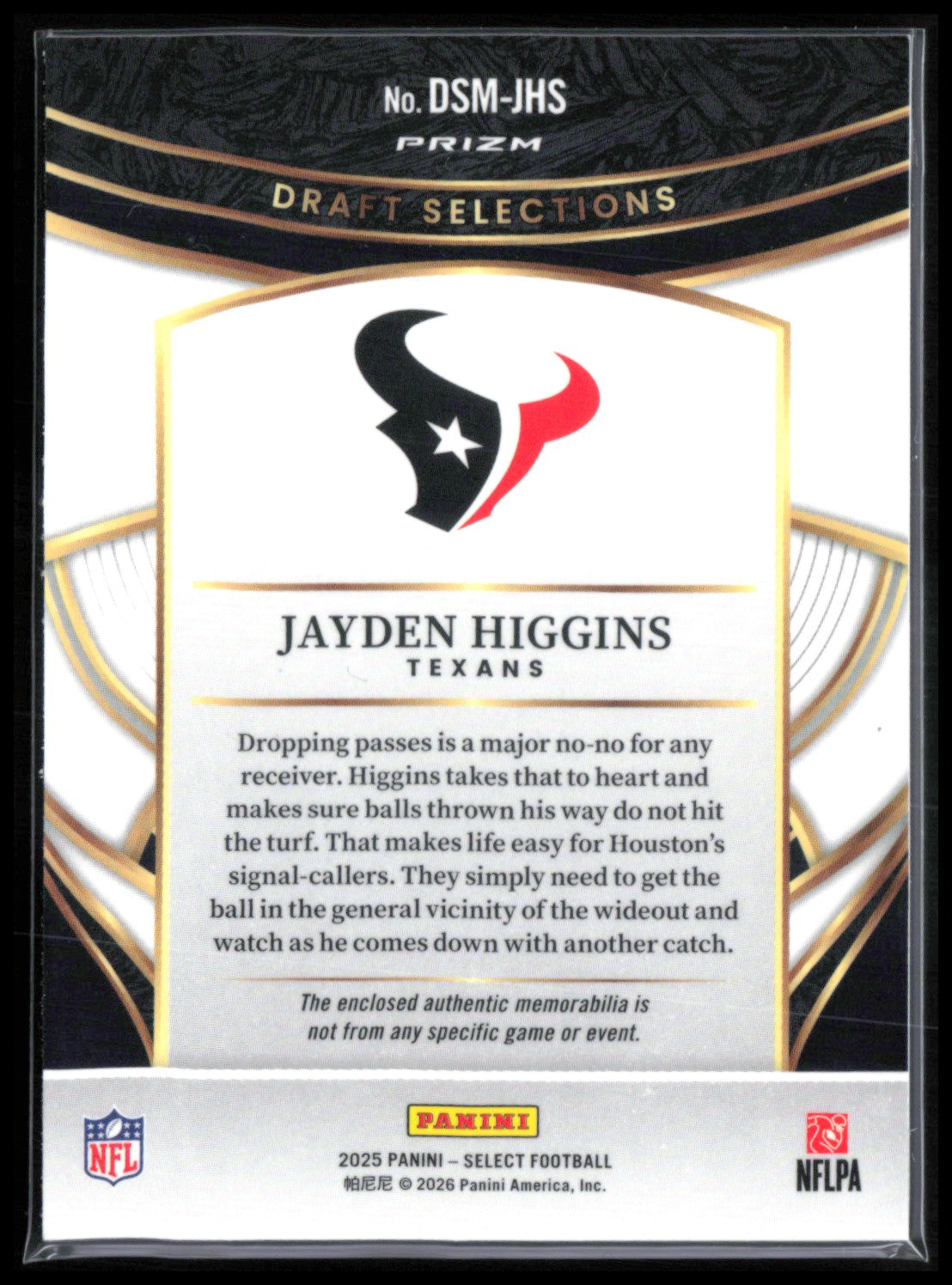 Jayden Higgins RC Mem Silver