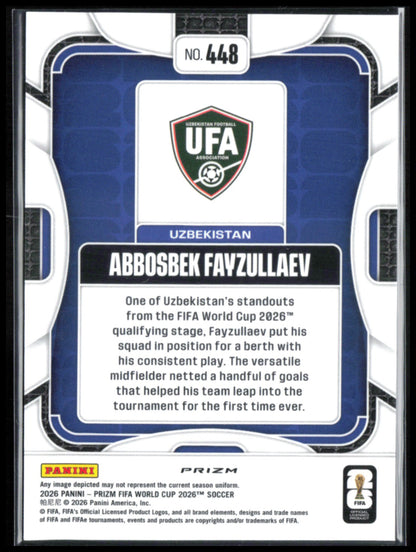 Abbosbek Favzullaev RC Silver Wave